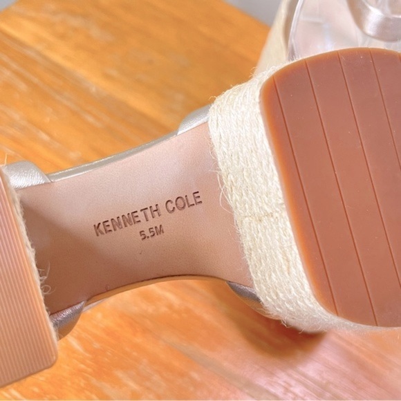 Kenneth Cole Phoenix Leather Platform Sandals - Picture 13 of 14